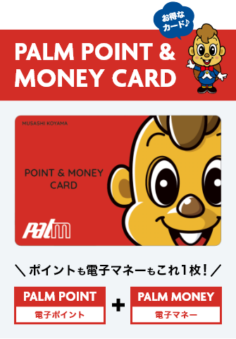 PALM POINT &MONEY CARD